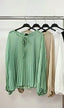 Cathy Pleated Blouse Different Colours