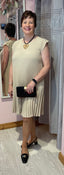 Jessica Dress Beige
