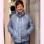 Light BluePuffer Jacket